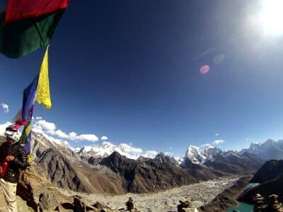 View from Gokyo Peak