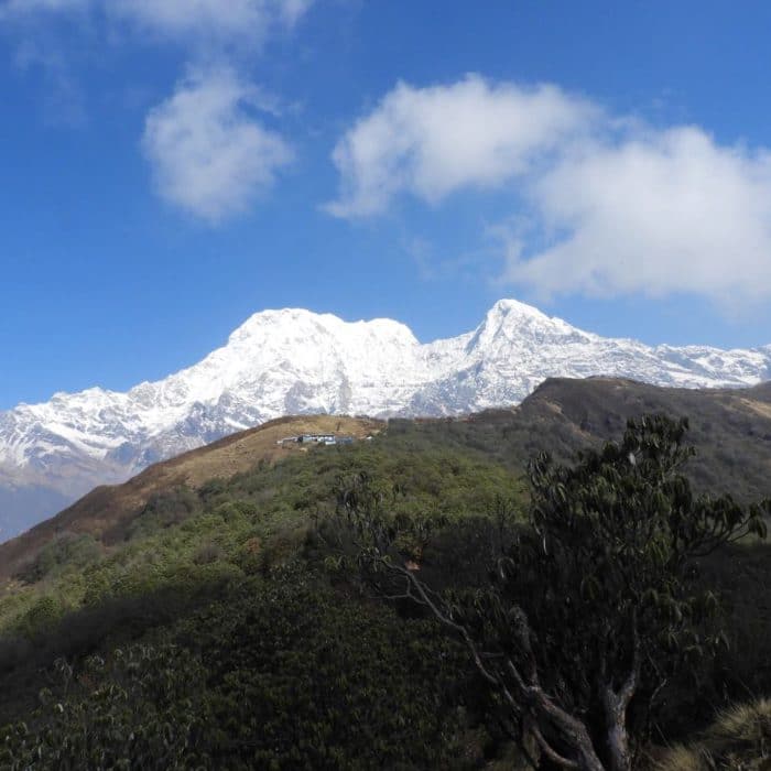 Annapurna south View from Mardi Himal Trek
