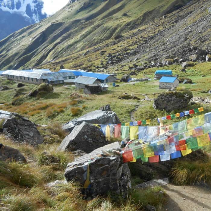 Annapurna base Camp in Summer